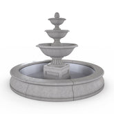 Photo of Campania Fonthill Fountain in Basin - Marquis Gardens